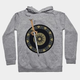 Shield and Sword T-Shirt Hoodie